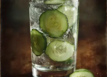 cucumber gin and tonic