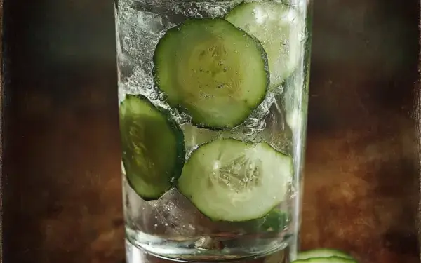 cucumber gin and tonic