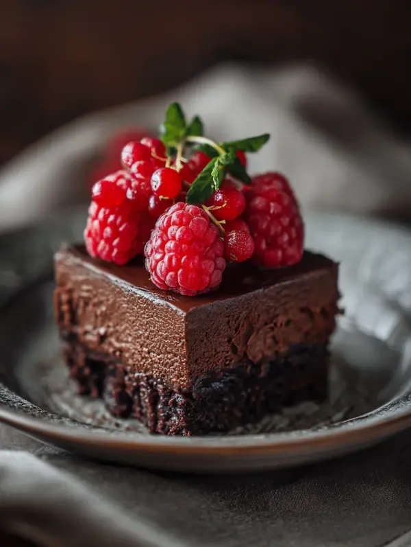 Why you'll love dark chocolate raspberry mousse cake