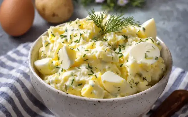easter egg potato salad