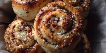 everything bagel pinwheels