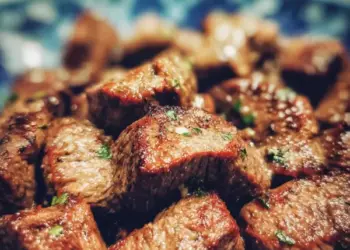 garlic butter steak bites