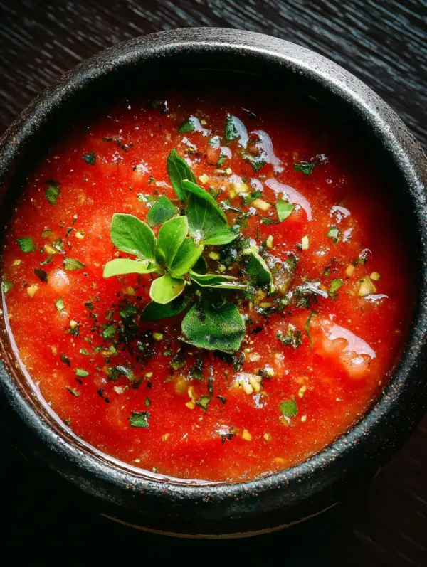 Gazpacho – Classic Spanish Cold Soup