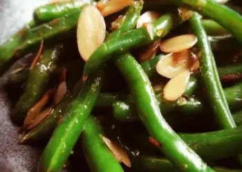 green bean almondine