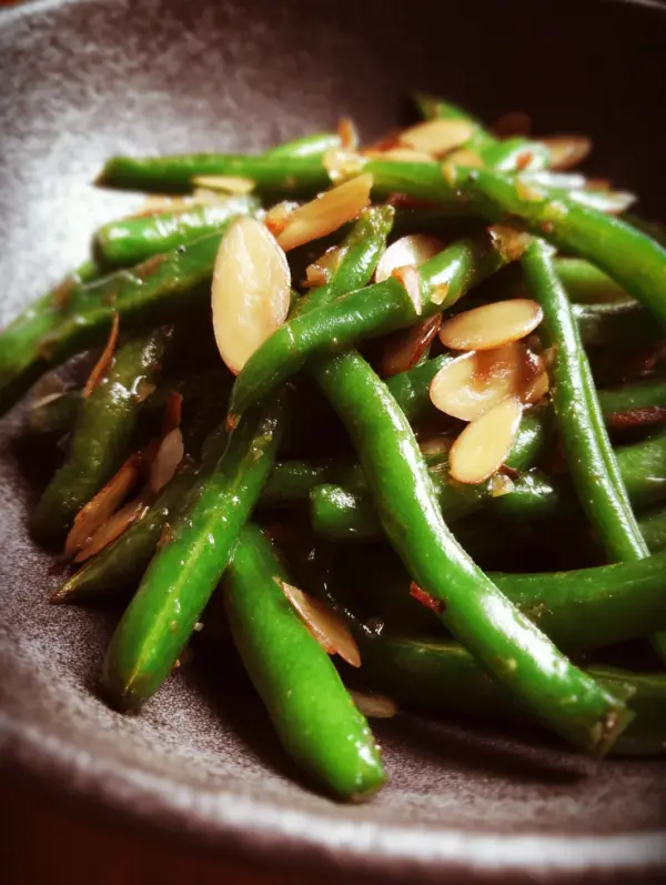 Green Bean Almondine – Classic French Side Dish Recipe