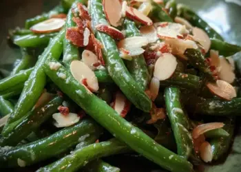 green bean almondine