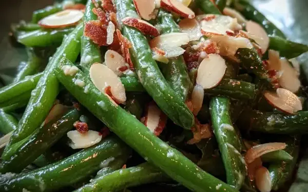 green bean almondine