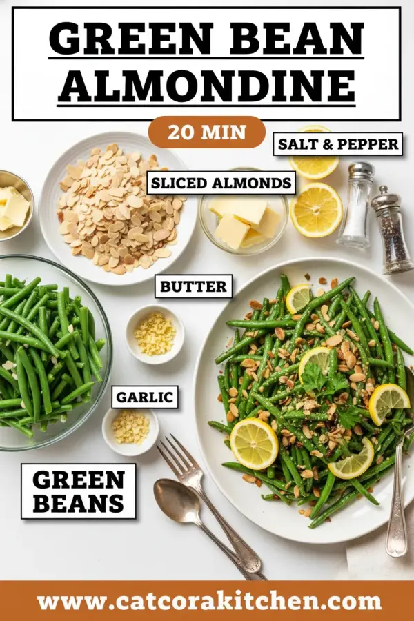 Green bean almondine ingredients