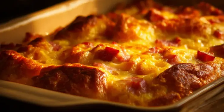 ham and cheese breakfast casserole
