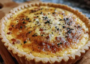 ham and cheese quiche