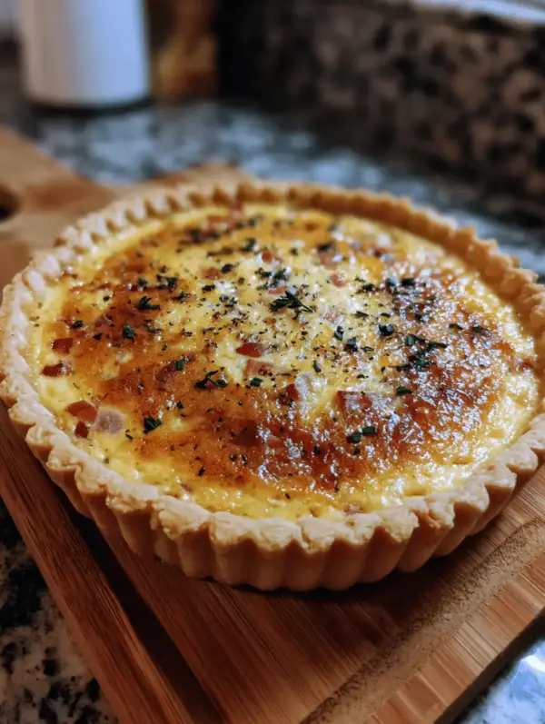Ham and Cheese Quiche