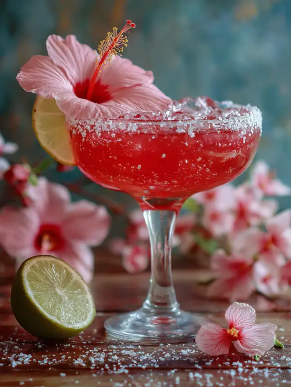 Hibiscus Margarita – Vibrant Floral Cocktail Recipe