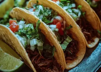 homemade beef tacos