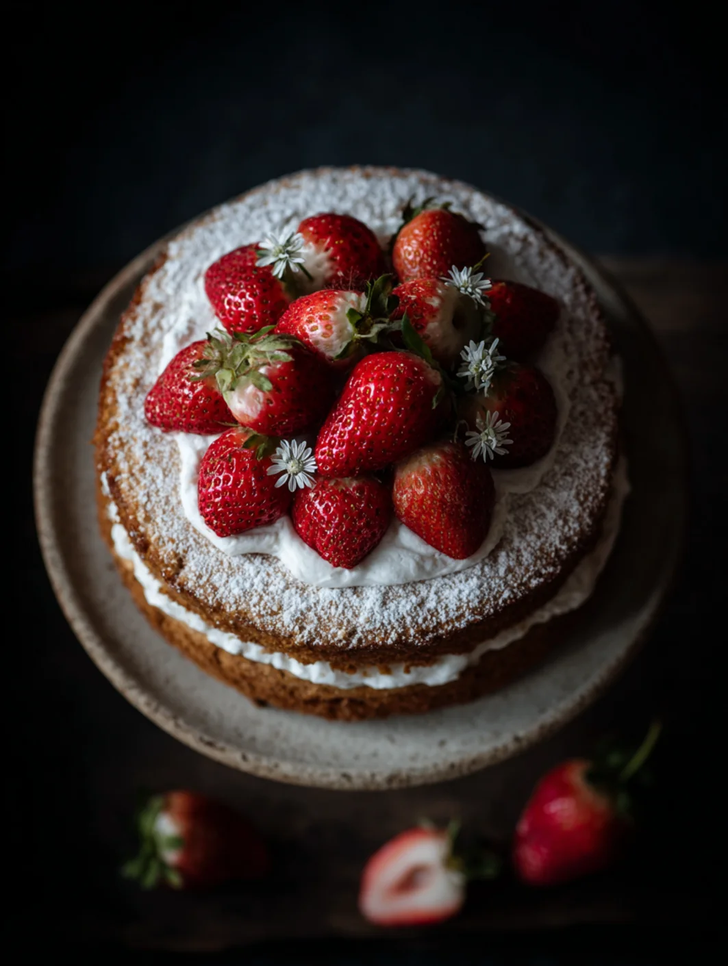 card recipe ingredients and instructions homemade strawberry cake from scratch