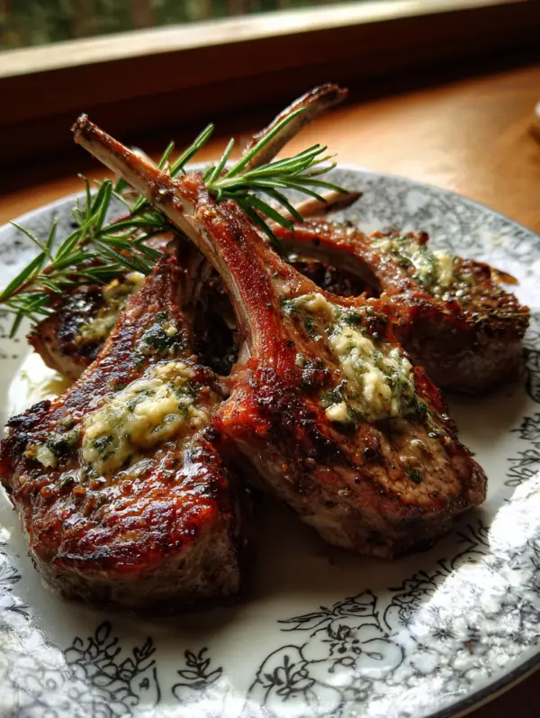 Why you'll love lamb chops with rosemary garlic butter