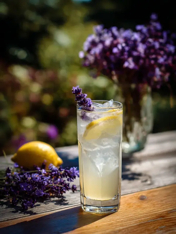 Lavender Lemonade Vodka – Pretty Floral Summer Cocktail
