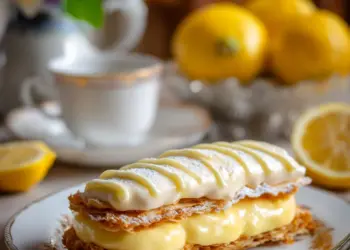 lemon eclair cake