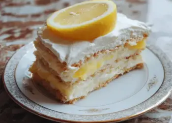 lemon eclair cake
