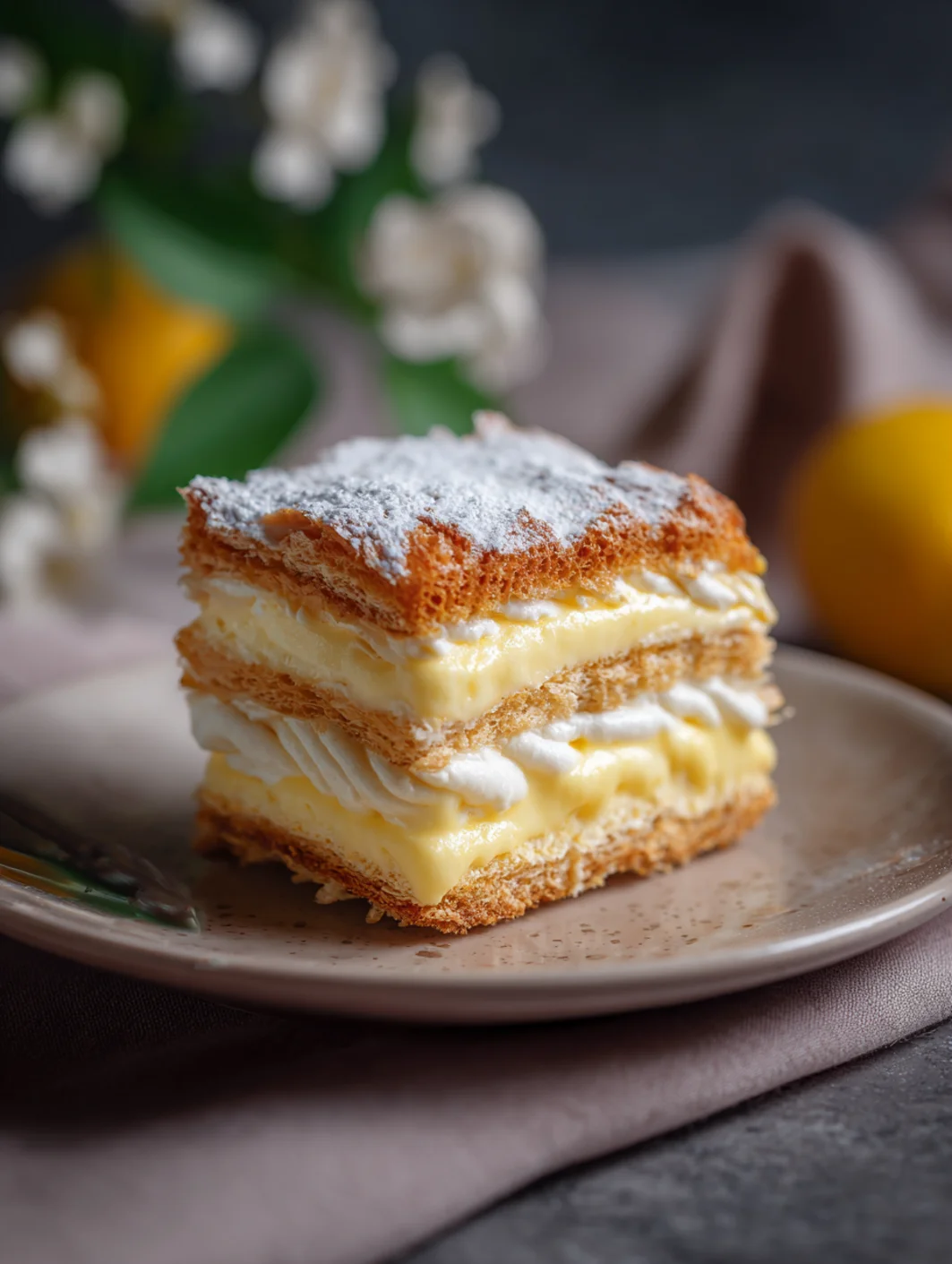 card recipe ingredients and instructions lemon eclair cake