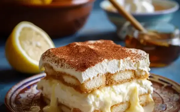 lemon tiramisu