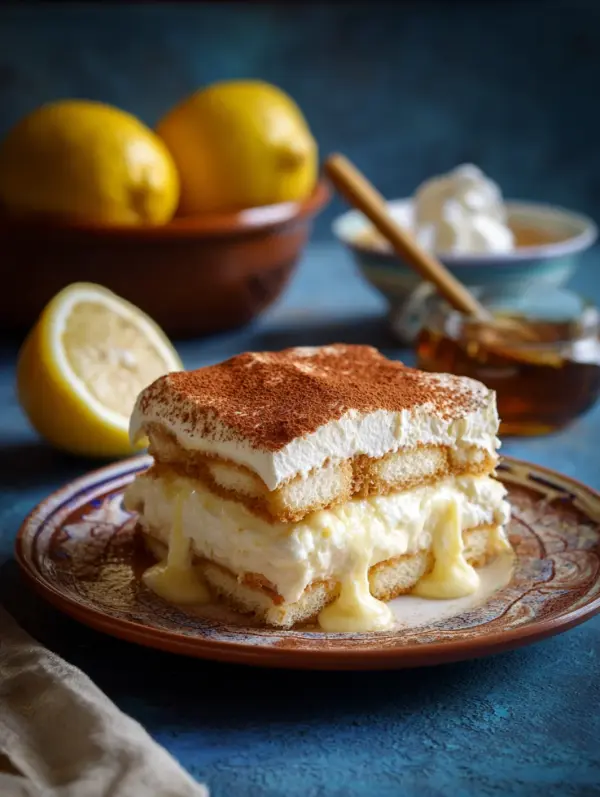 Lemon Tiramisu – Light & Creamy No-Coffee Italian Dessert