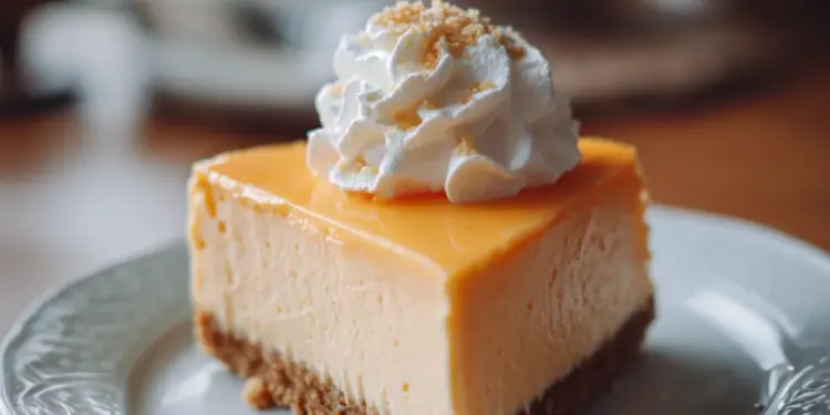 no-bake orange creamsicle cheesecake