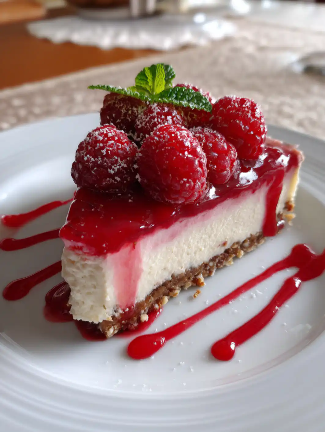 Why you'll love no bake raspberry cheesecake