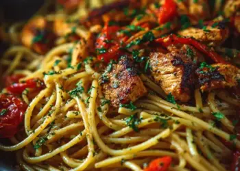 one-pan Cajun chicken pasta