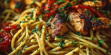 one-pan Cajun chicken pasta