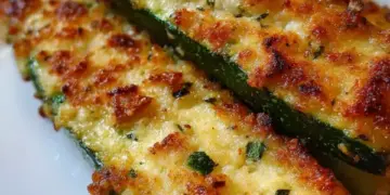 parmesan crusted zucchini