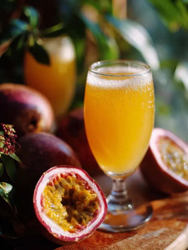 Passion Fruit Mimosa – Tropical Brunch Cocktail Recipe