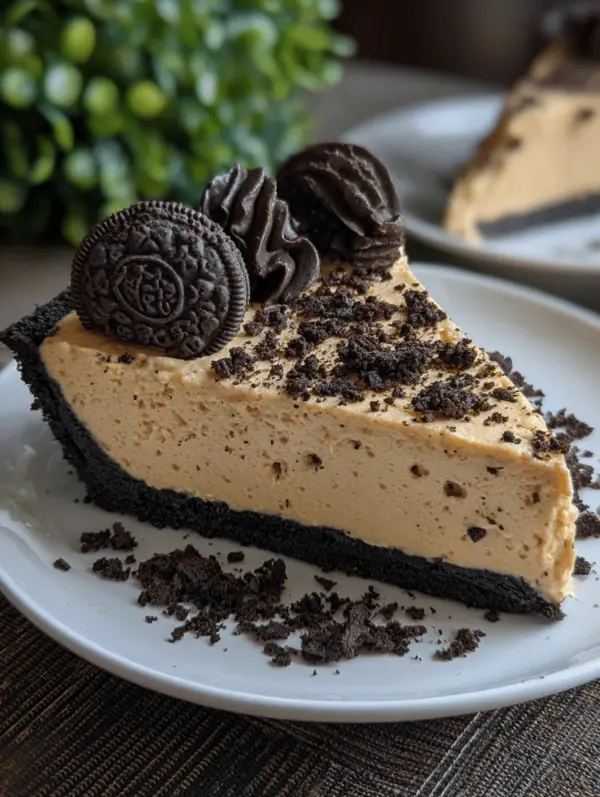 Why you'll love peanut butter pie with Oreo crust