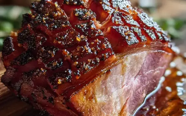 perfect glazed easter ham with brown sugar