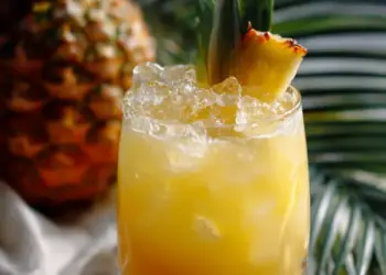 pineapple coconut rum punch