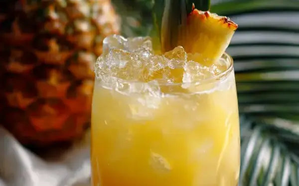 pineapple coconut rum punch