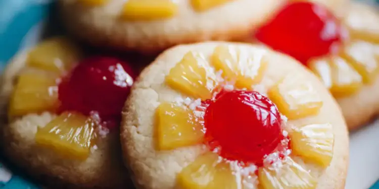 pineapple upside down sugar cookies