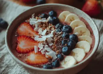 protein smoothie bowl