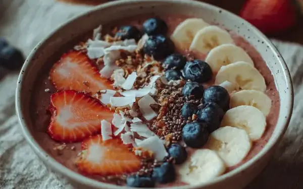 protein smoothie bowl
