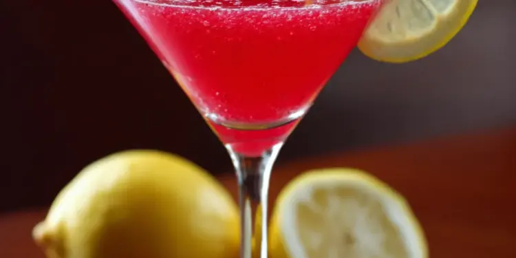 raspberry lemon drop martini