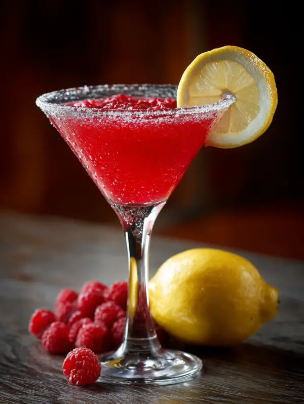 Why you'll love raspberry lemon drop martini