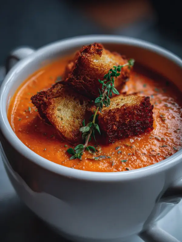 Why you'll love roasted red pepper bisque