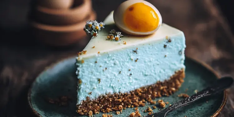 robin's egg cheesecake