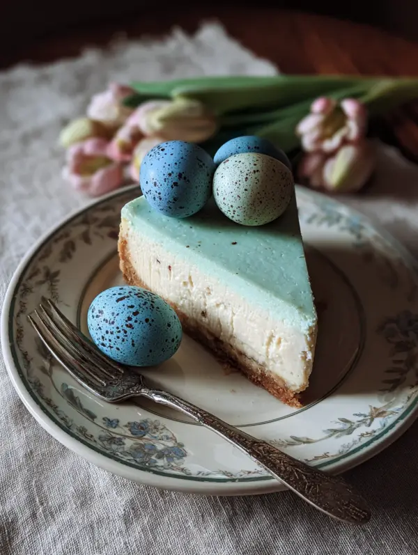 Why you'll love robin's egg cheesecake