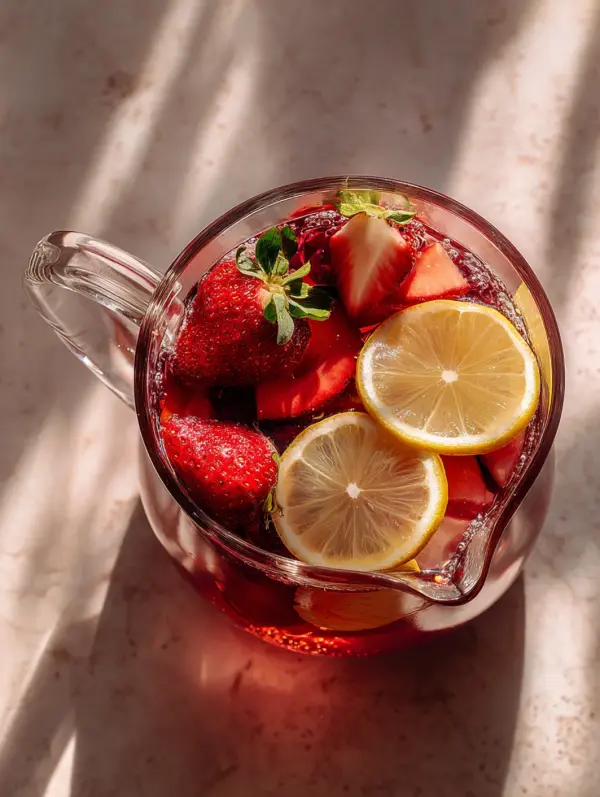 card recipe ingredients and instructions rosé sangria with fresh fruit