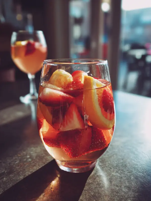 Rosé Sangria with Fresh Fruit – Easy Summer Pitcher