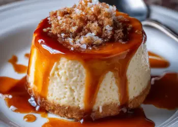 salted caramel dessert