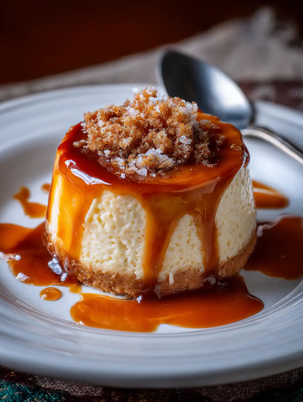 Salted Caramel Dessert – Rich Caramel Pudding Recipe