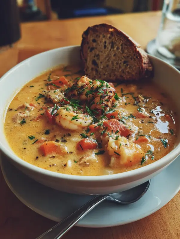 Seafood Chowder – Creamy Rich New England-Style Recipe