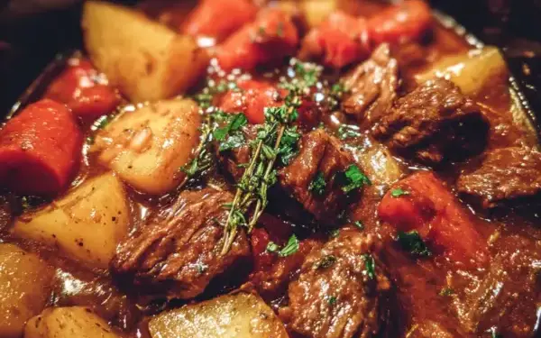 slow cooker beef stew