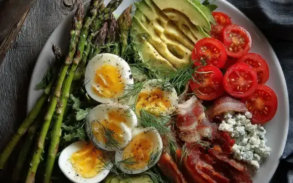 spring Cobb salad